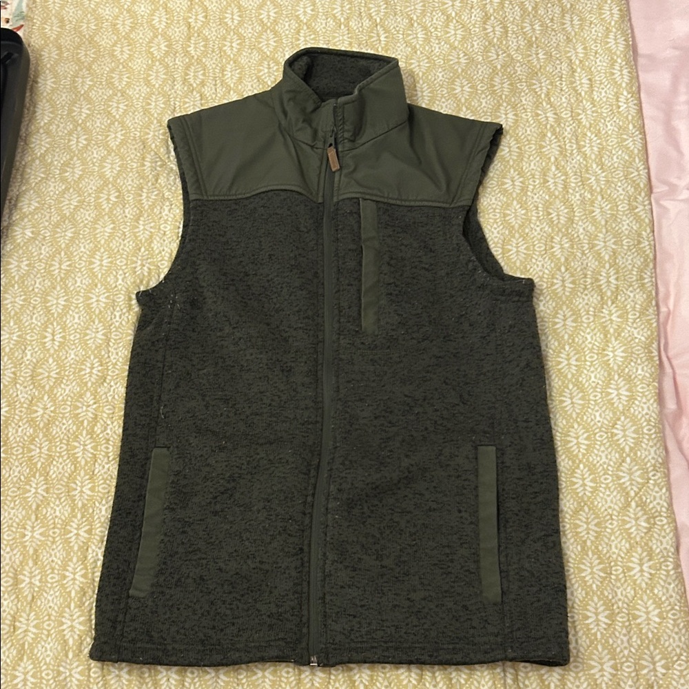 George Men's Olive Green Vest